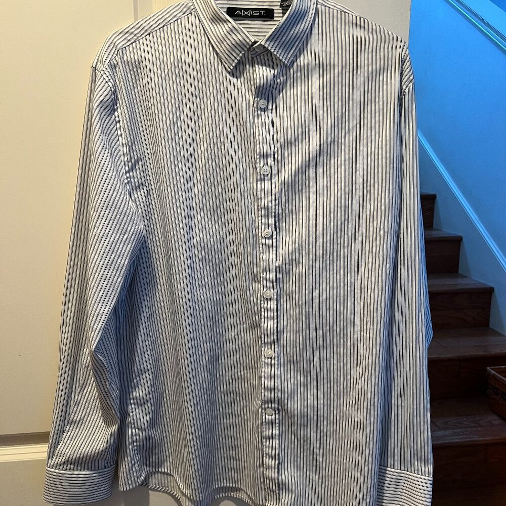 Men's Axist long sleeve dress shirt L